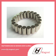 Customized High Quality Cylinder NdFeB Magnet for Motor